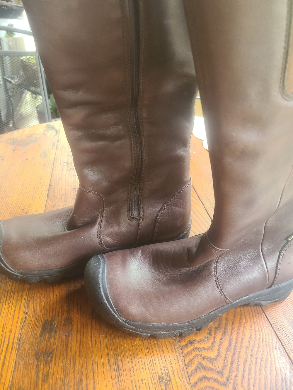 Keen Women's Brown Leather Tall Boots